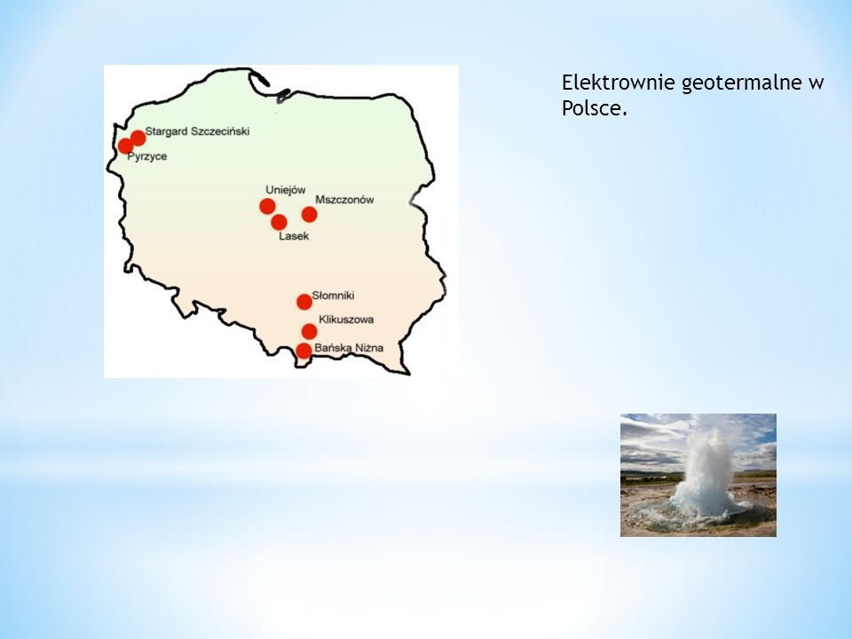 Elektrownie geotermalne w Polsce.