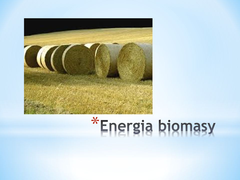 Energia biomasy