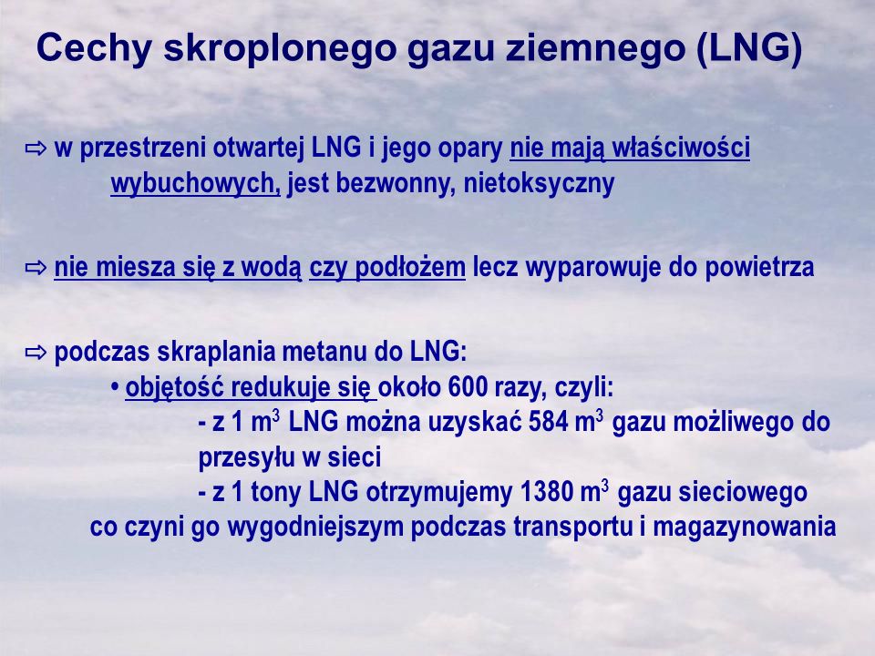 Skroplony Gaz Ziemny (LNG) Z Metanu Pozyskiwanego Z Nieczynnych Kopalń ...