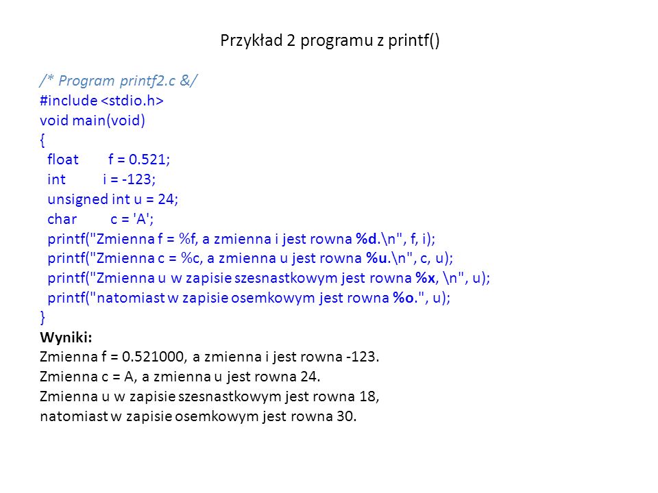 Podstawy Programowania Jezyk C I C Podstawy Temat 1 Ppt Pobierz