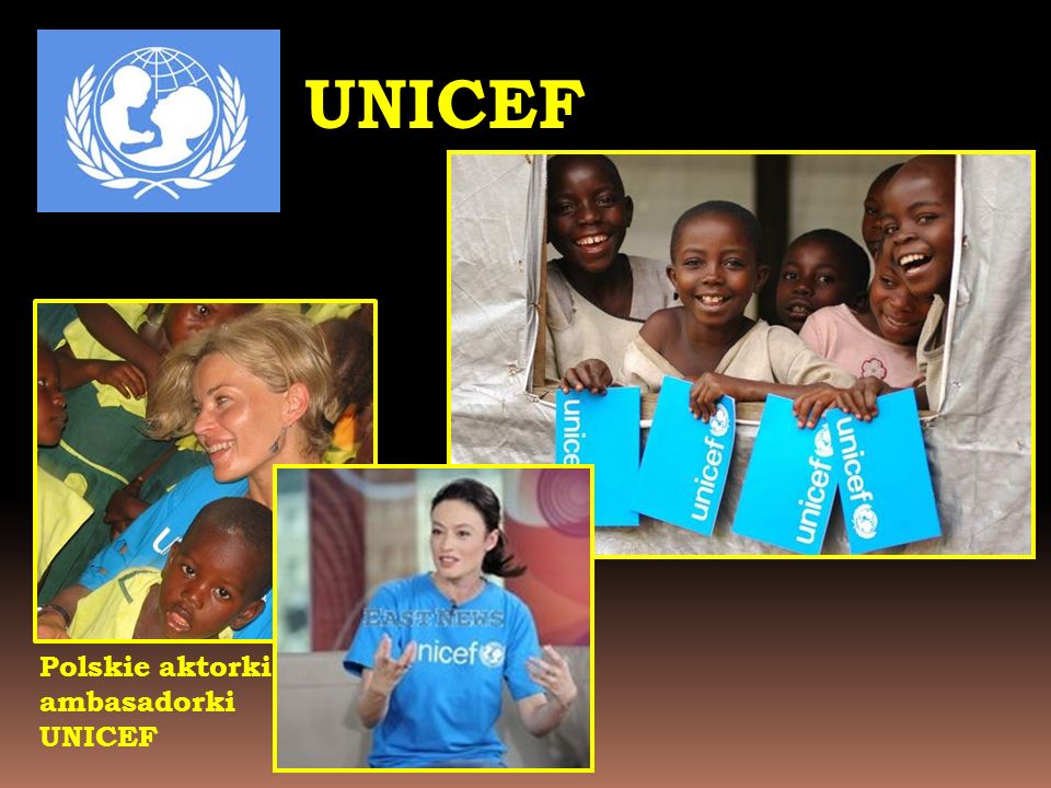 UNICEF Polskie aktorki -ambasadorki UNICEF