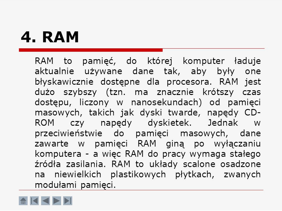 4. RAM