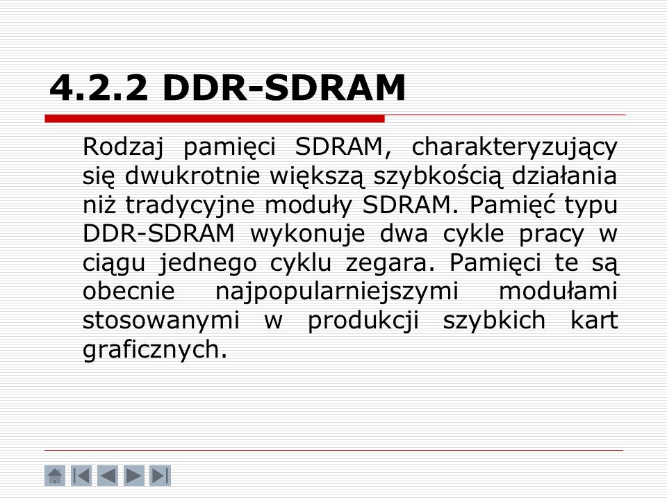 4.2.2 DDR-SDRAM