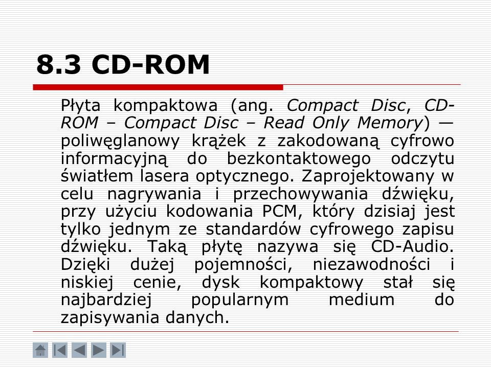 8.3 CD-ROM