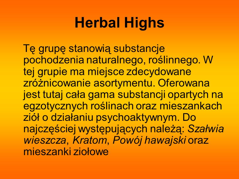 Herbal Highs