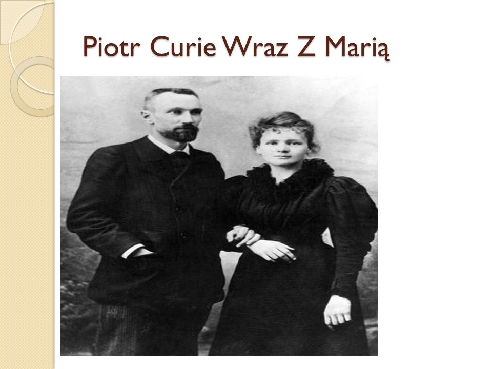 Piotr Curie Wraz Z Marią