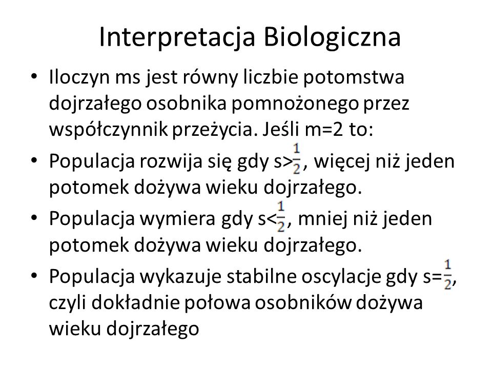 Interpretacja Biologiczna