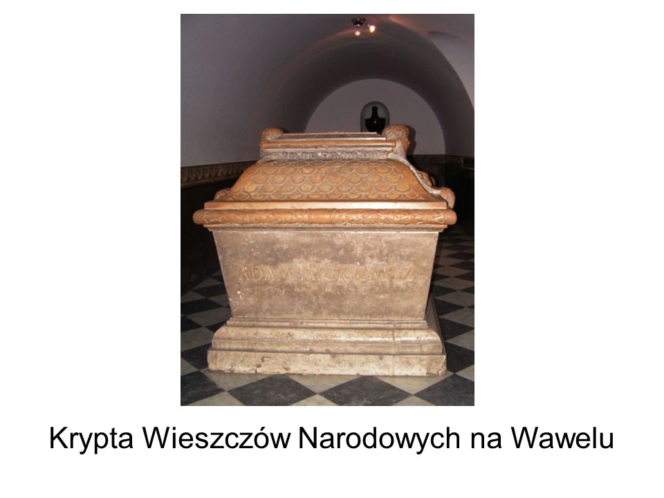 Krypta Wieszczów Narodowych na Wawelu