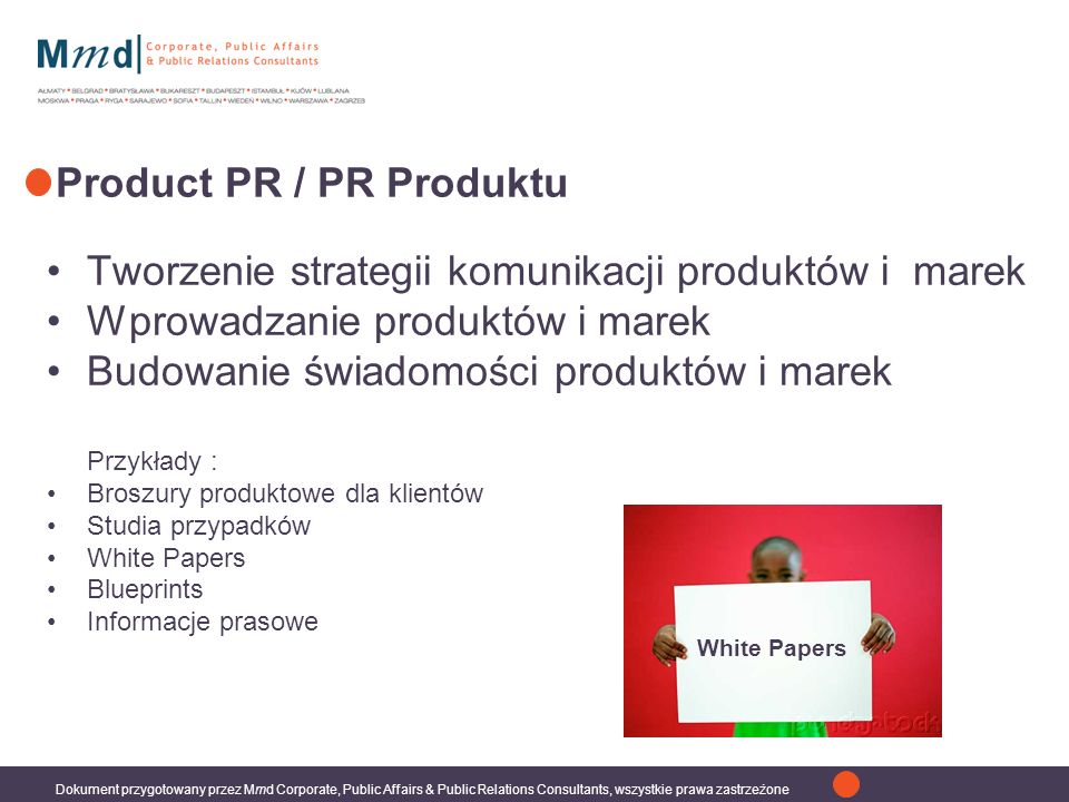 Product PR / PR Produktu