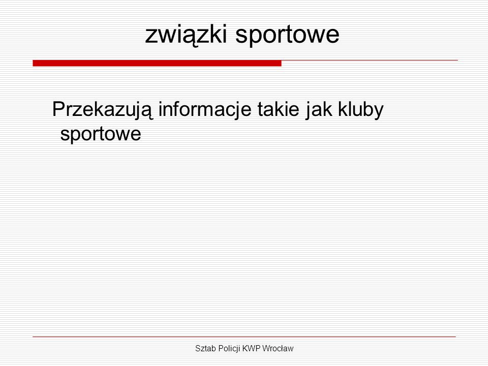 Sztab Policji KWP Wrocław