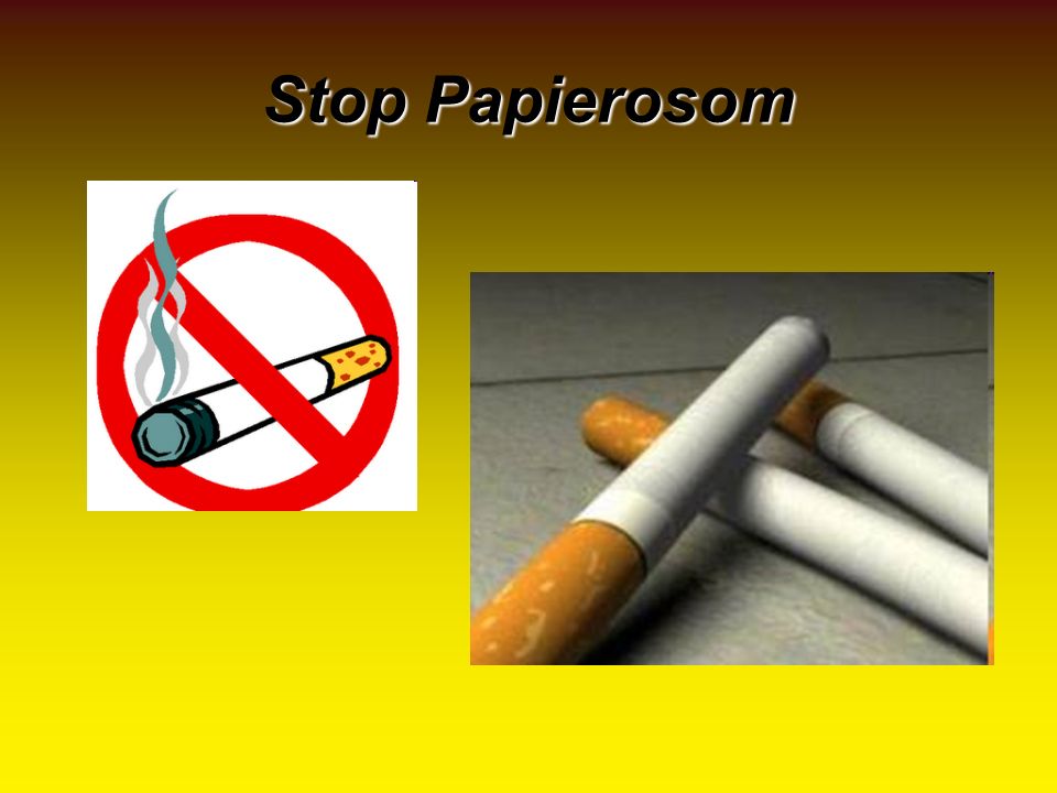 Stop Papierosom