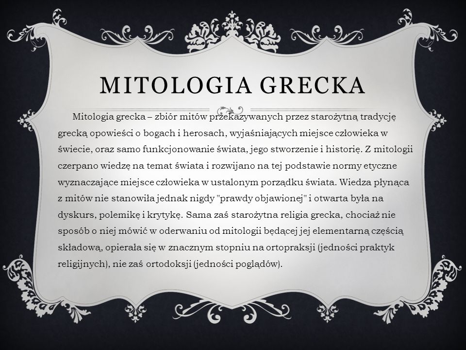 Mitologia GrecKA
