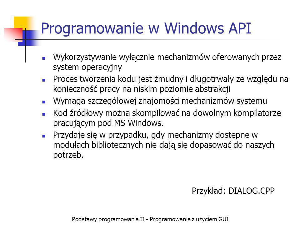 Programowanie w Windows API