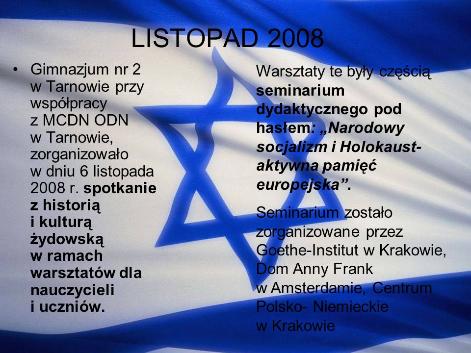 LISTOPAD 2008