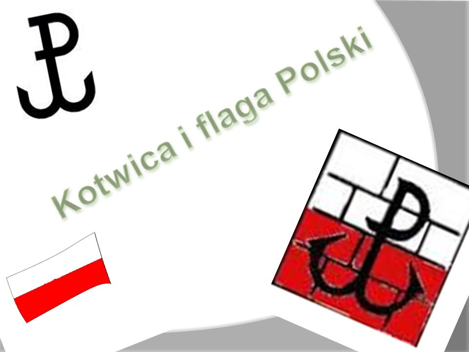 Kotwica i flaga Polski
