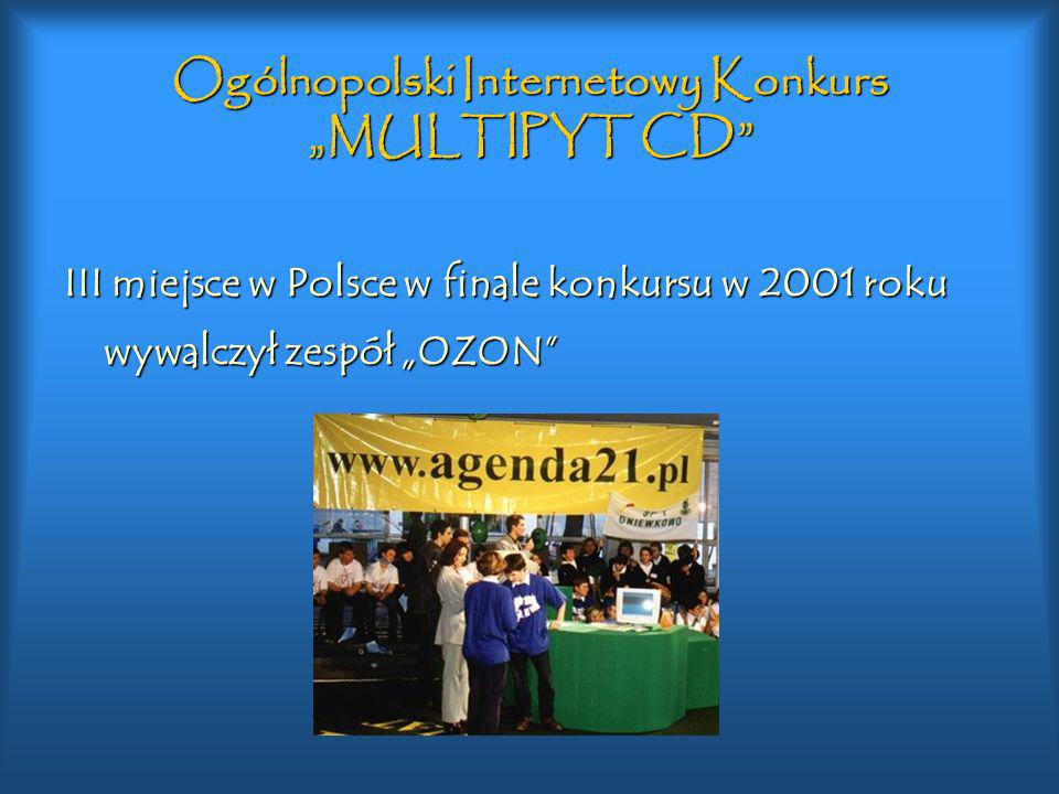 Ogólnopolski Internetowy Konkurs „MULTIPYT CD