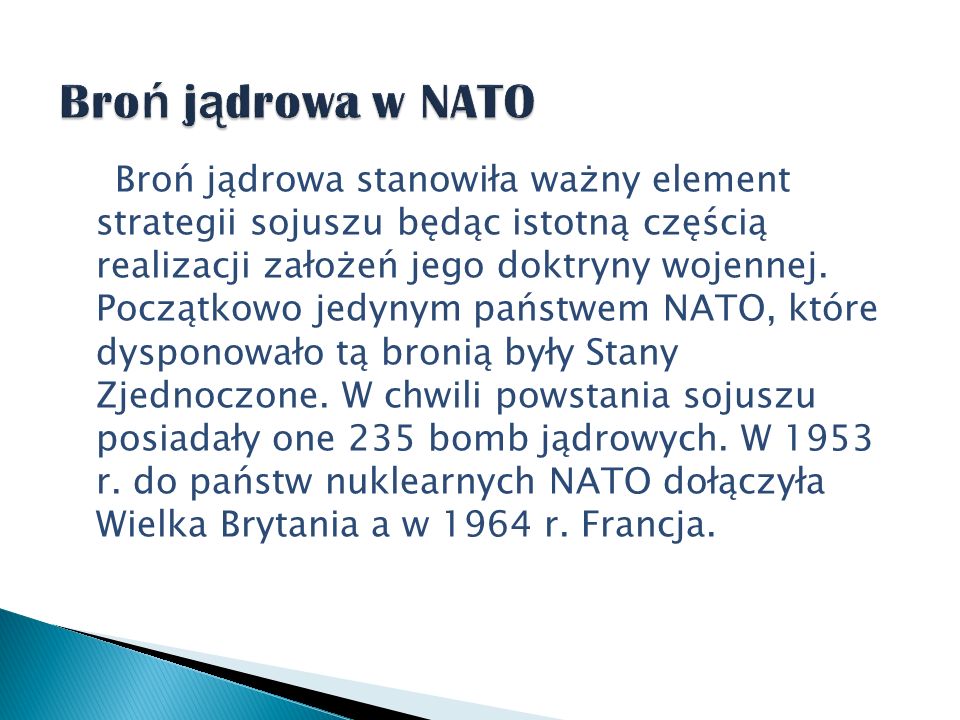 Broń jądrowa w NATO