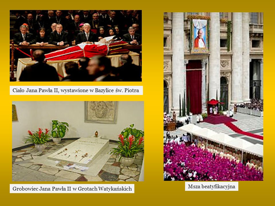 Ciało Jana Pawła II, wystawione w Bazylice św. Piotra