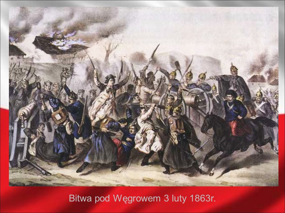Bitwa pod Węgrowem 3 luty 1863r.