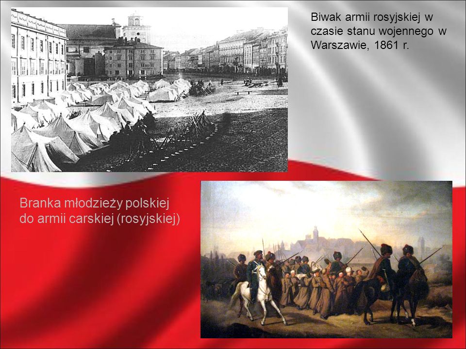 Branka młodzieży polskiej do armii carskiej (rosyjskiej)