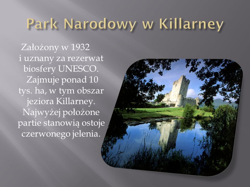 Park Narodowy w Killarney