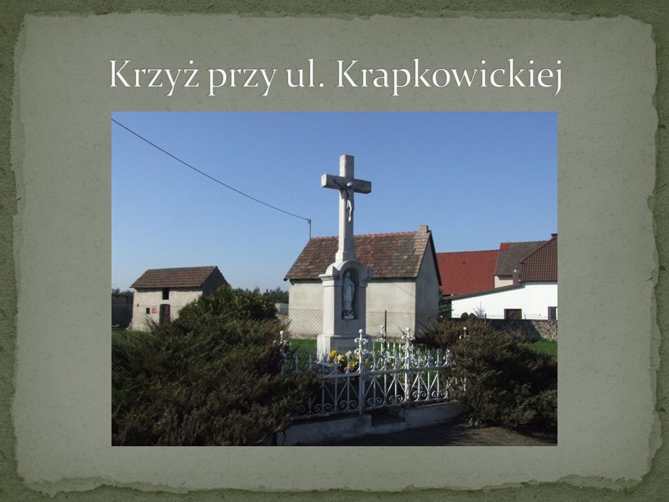 Krzyż przy ul. Krapkowickiej