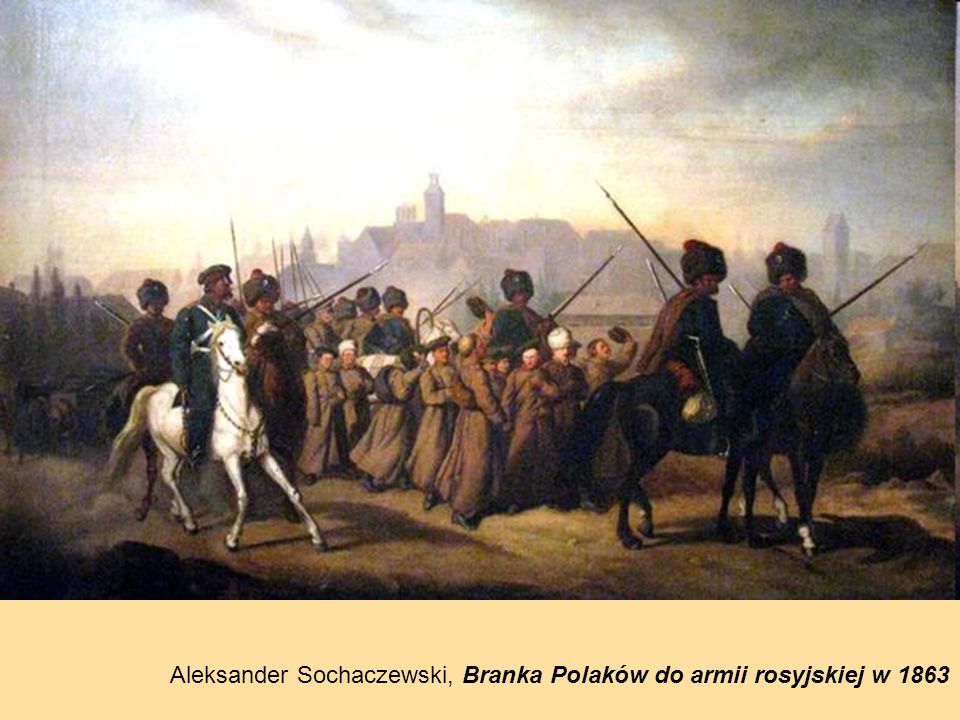 Aleksander Sochaczewski, Branka Polaków do armii rosyjskiej w 1863