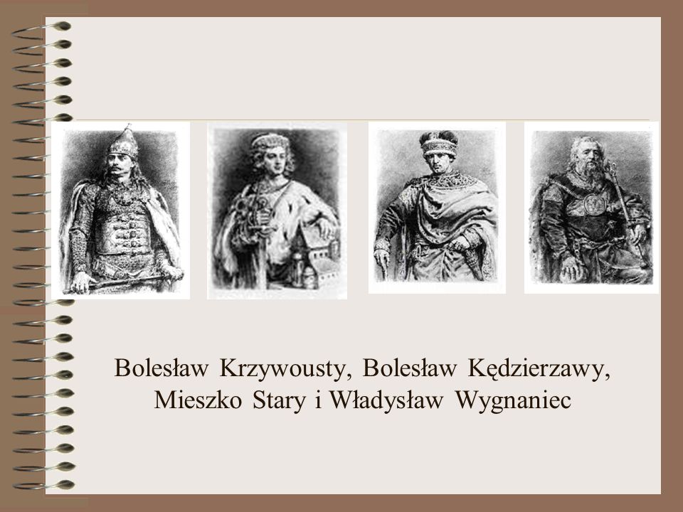 Bolesław Krzywousty, Bolesław Kędzierzawy, Mieszko Stary i Władysław Wygnaniec