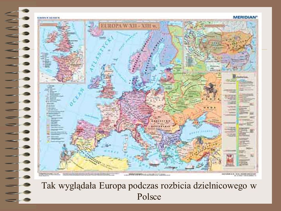 Tak wyglądała Europa podczas rozbicia dzielnicowego w Polsce