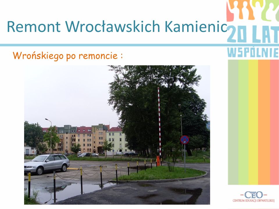 Remont Wrocławskich Kamienic