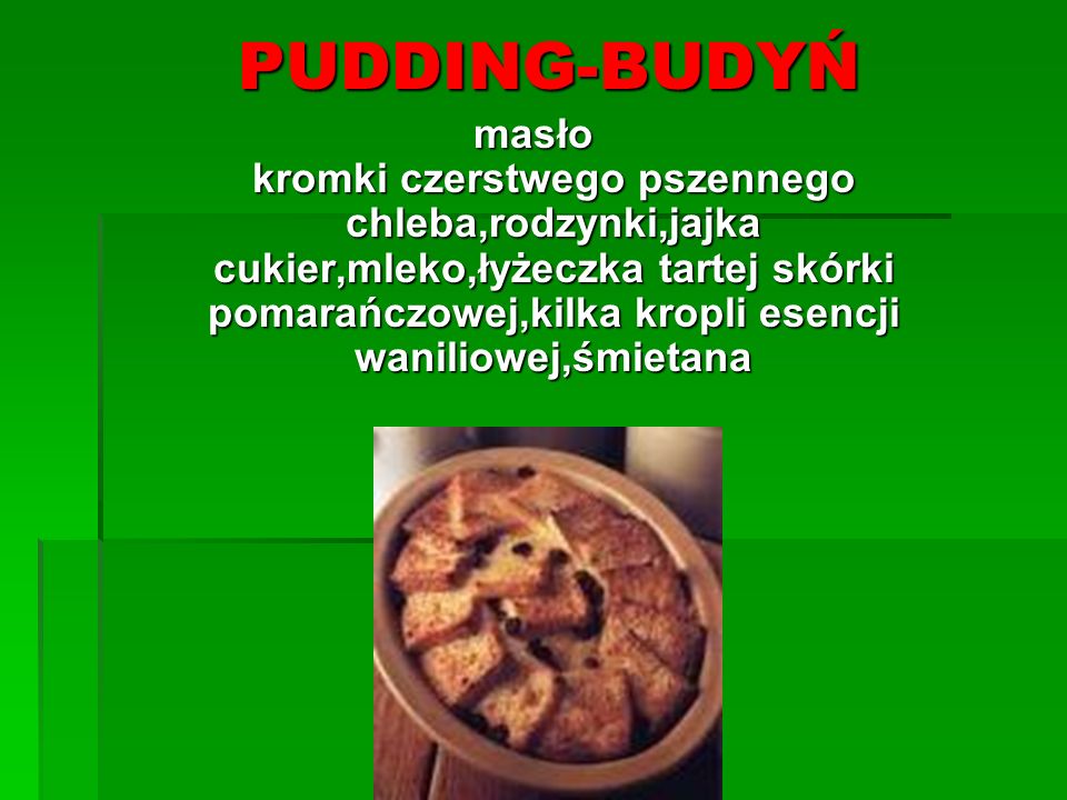 PUDDING-BUDYŃ