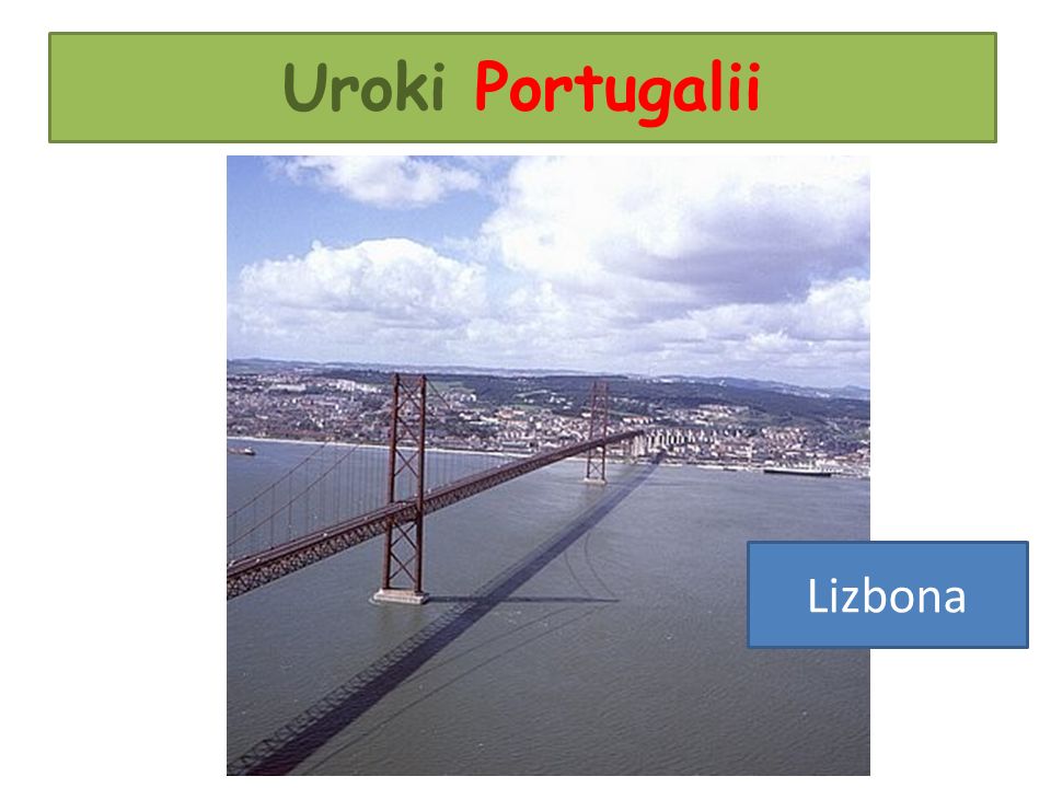 Uroki Portugalii Lizbona Lizbona
