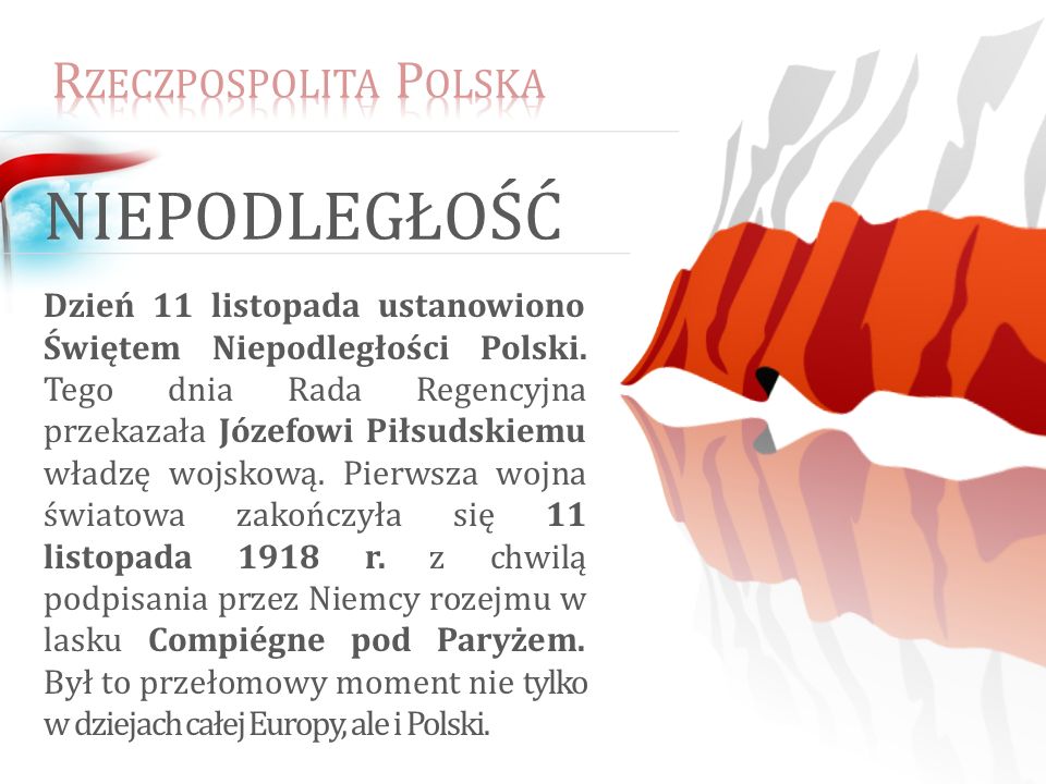 niepodległość Rzeczpospolita Polska