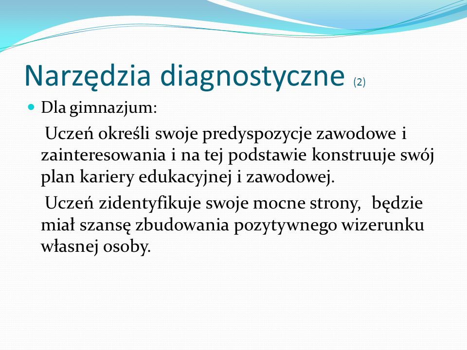 Narzędzia diagnostyczne (2)