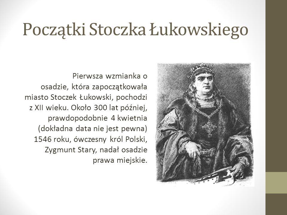 Początki Stoczka Łukowskiego