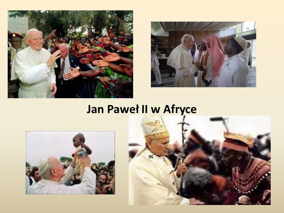 Jan Paweł II w Afryce