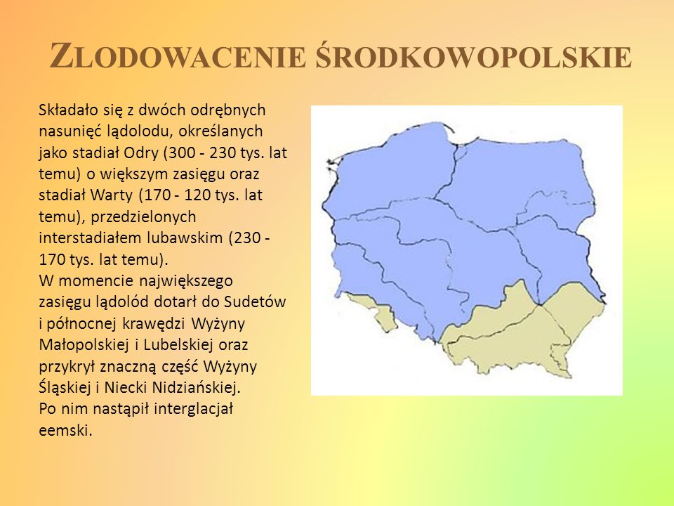 Zlodowacenie środkowopolskie