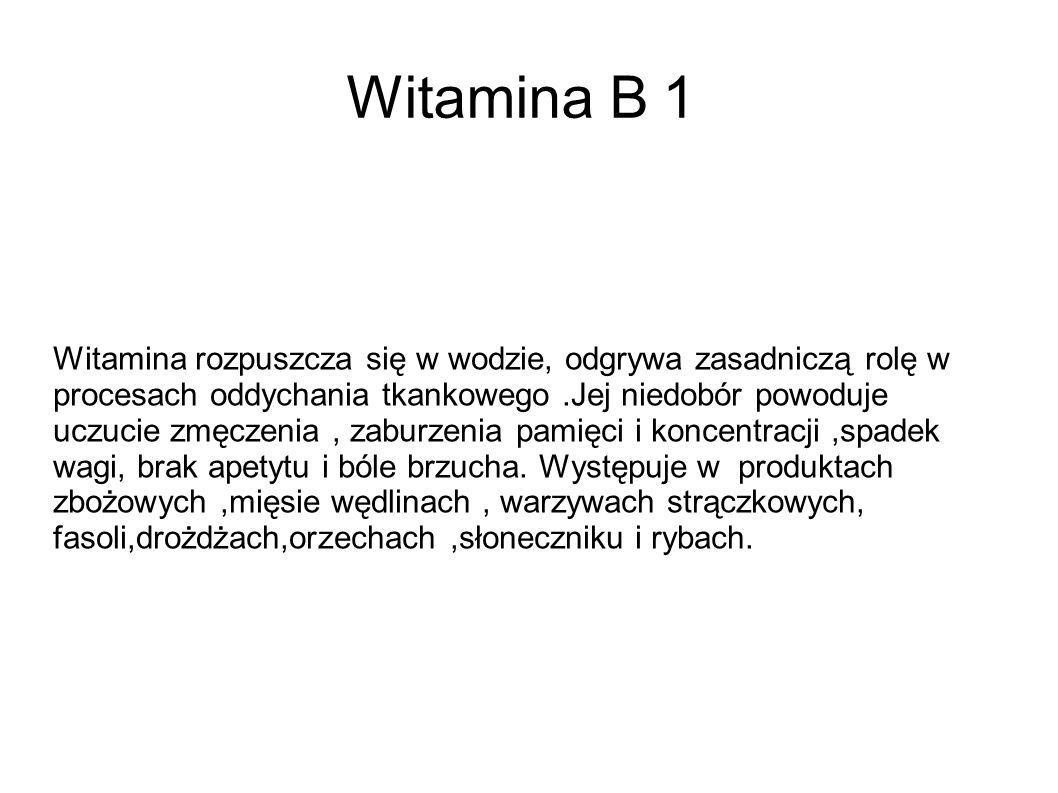 Witamina B 1