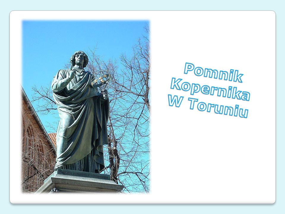 Pomnik Kopernika W Toruniu