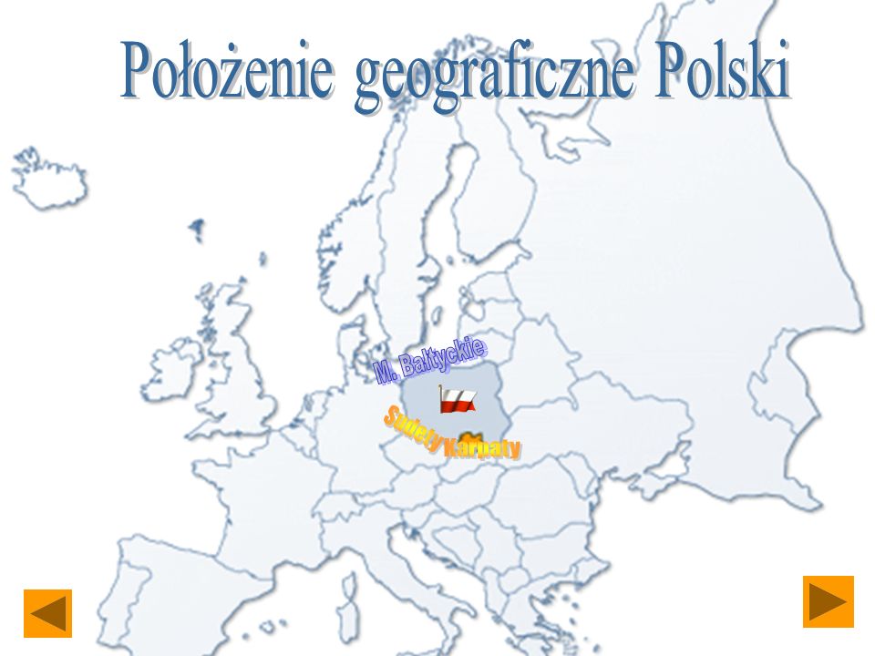 Położenie geograficzne Polski