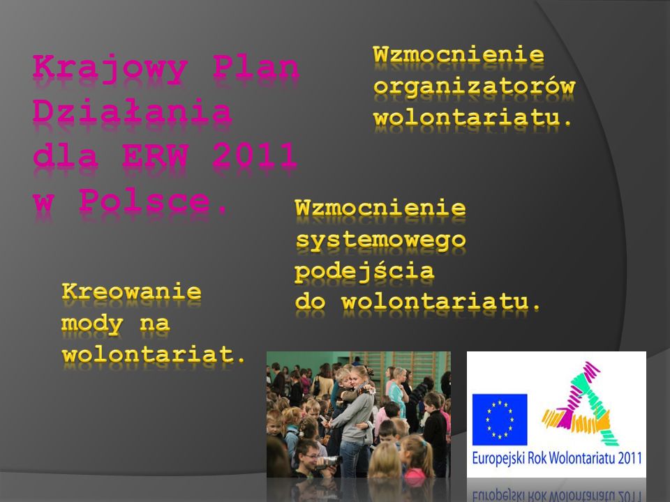 Krajowy Plan Działania dla ERW 2011 w Polsce.