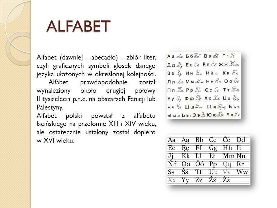 ALFABET
