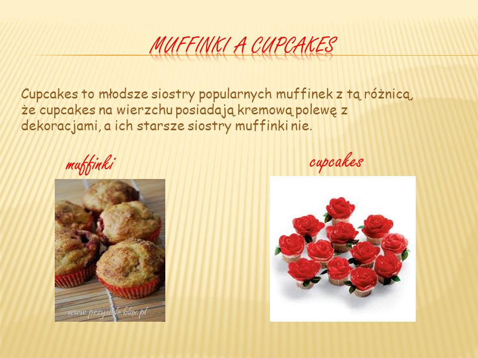 Muffinki a cupcakes cupcakes muffinki