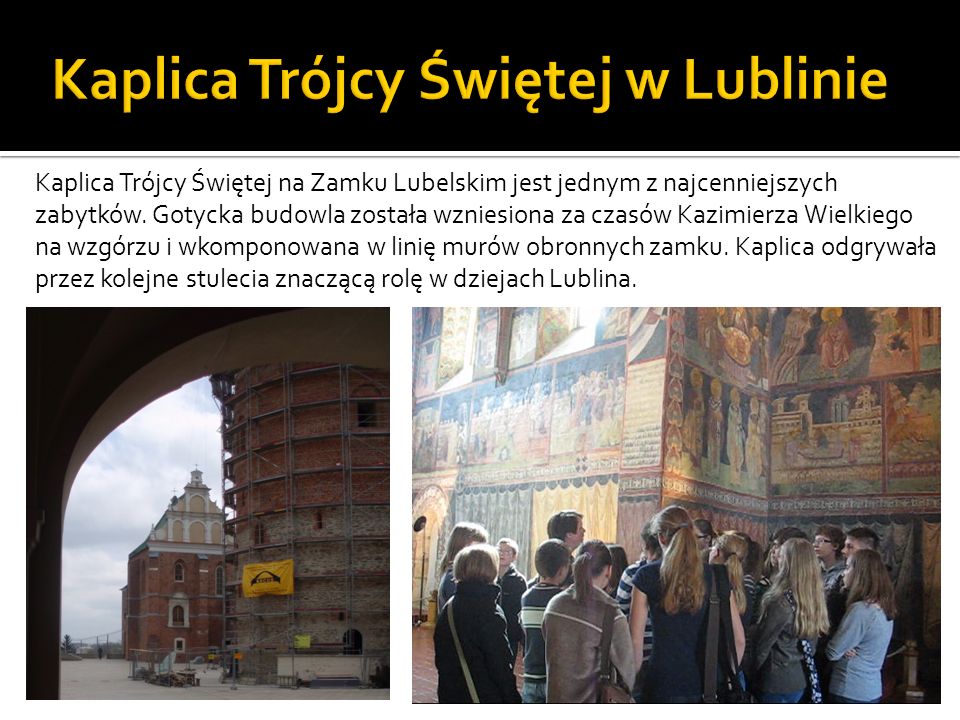 Kaplica Trójcy Świętej w Lublinie