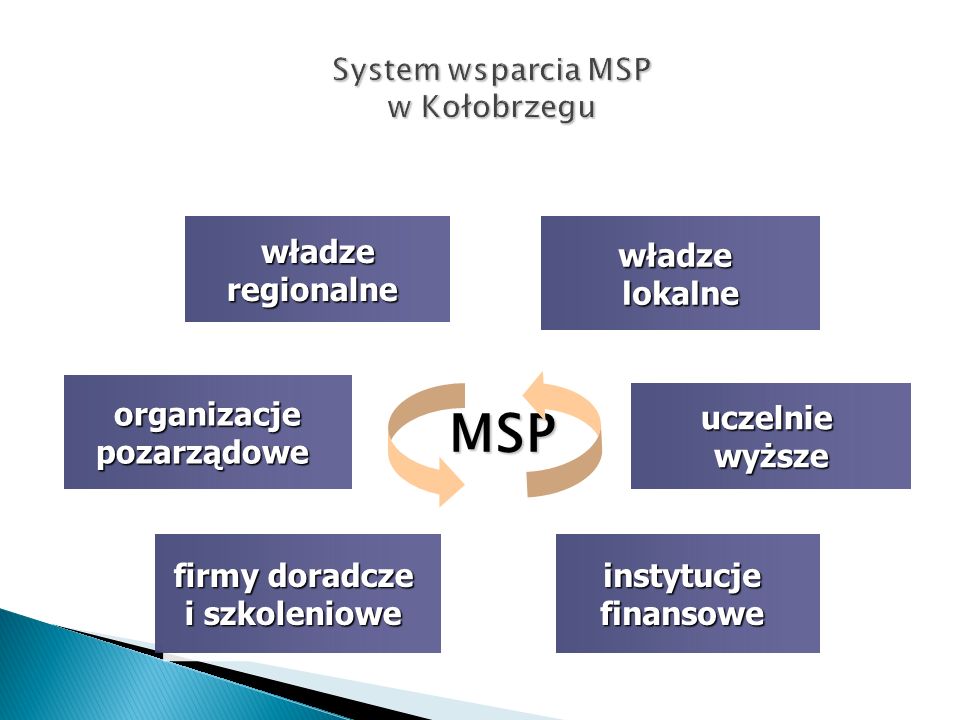 System wsparcia MSP w Kołobrzegu