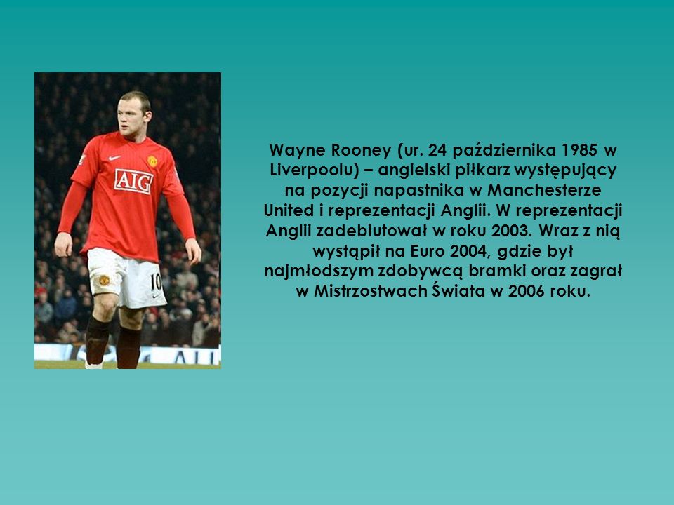 Wayne Rooney (ur.