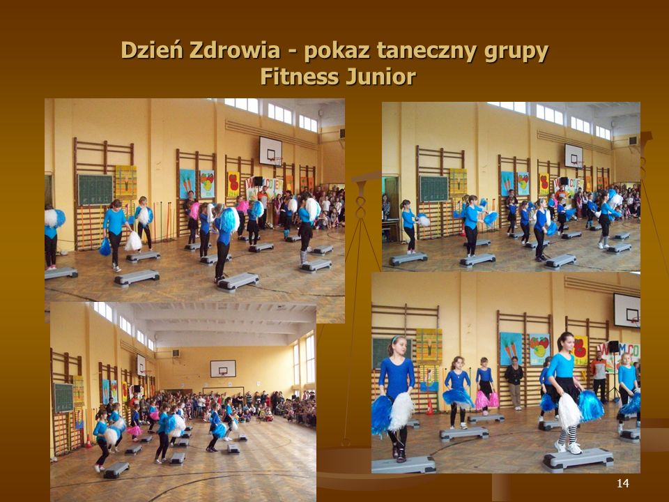 Dzień Zdrowia - pokaz taneczny grupy Fitness Junior