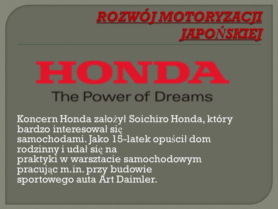 Motoryzacja Historia I Rozwój - Ppt Pobierz