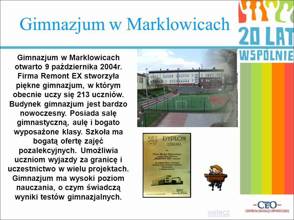 Gimnazjum w Marklowicach