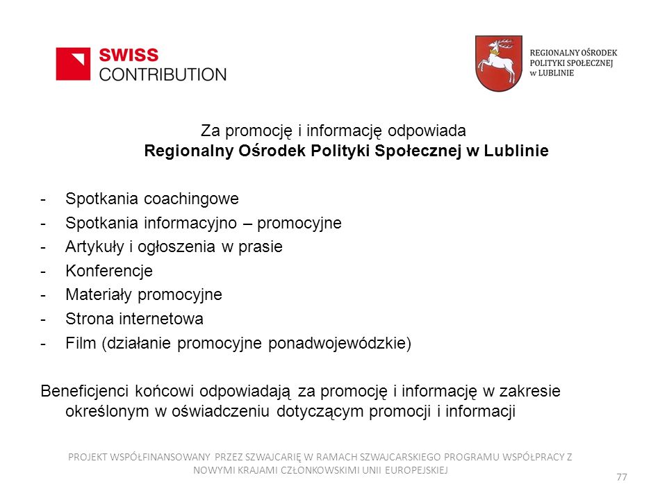 REGIONALNY OŚRODEK POLITYKI SPOŁECZNEJ W LUBLINIE - Ppt Pobierz